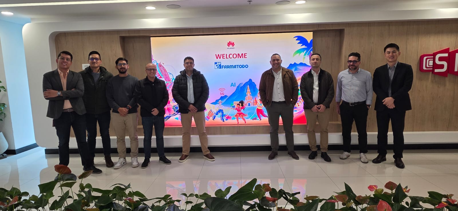 Equipo de Techcom Services en campo